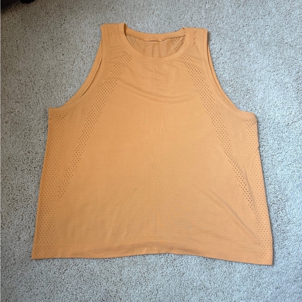 Lululemon Athletica Train To Be Tank - Mango
